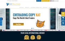 CM Trading Forex Homepage
