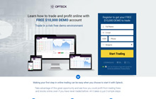 Create a Demo Account at Opteck