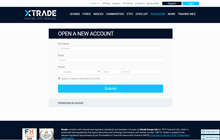 Create a Demo Account at Xtrade