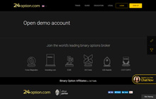 Create a Demo Account at 24Option