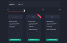 Account types at Binary Mate