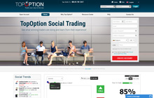 Top Option Binary Homepage