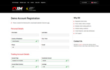 Create a Demo Account at XM